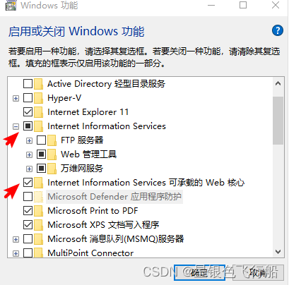 IIS安装 部署网站