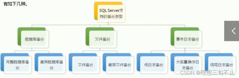 SQL Server支持的备份类型