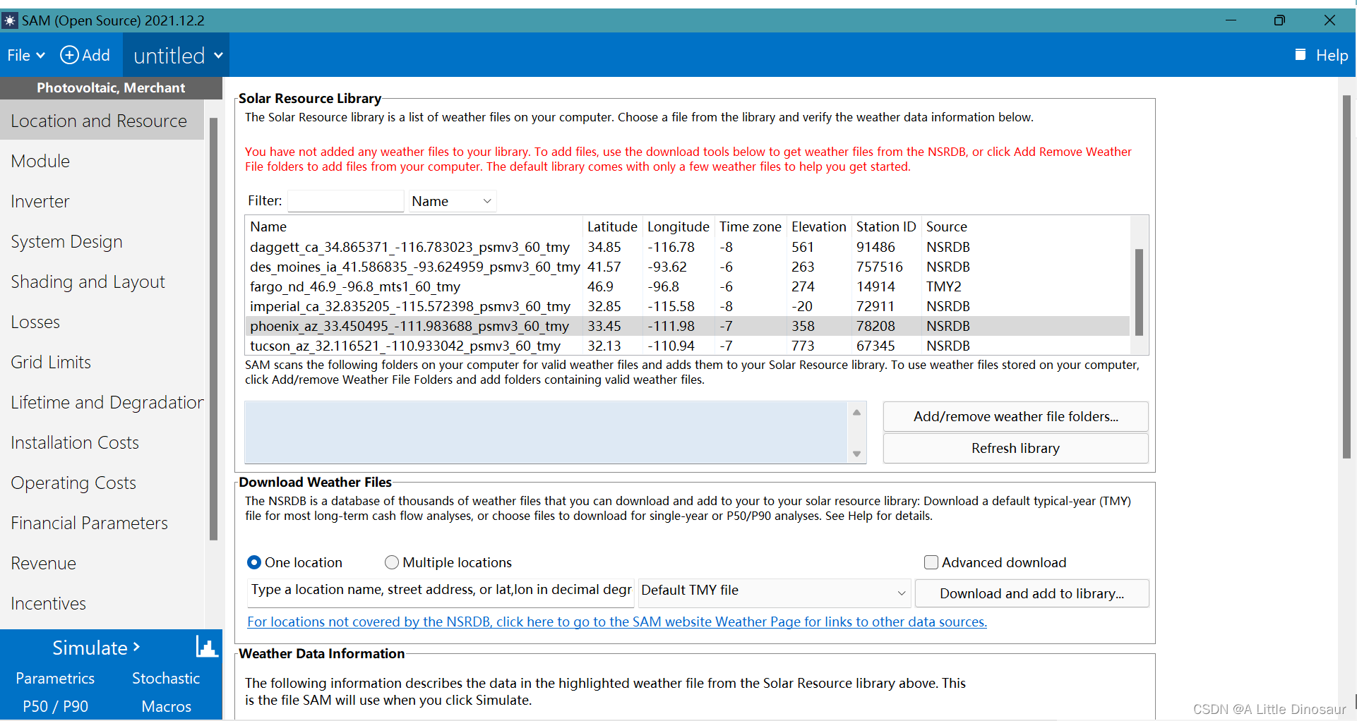 Renewable Energy Simulation: Buildup for NREL System Advisor Model, from GitHub to Desktop