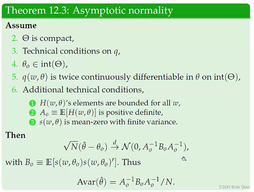 为什么估计的参数具有渐进高斯性？M-estimateor的渐进高斯性推导