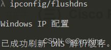 ipconfig/flushdns命令