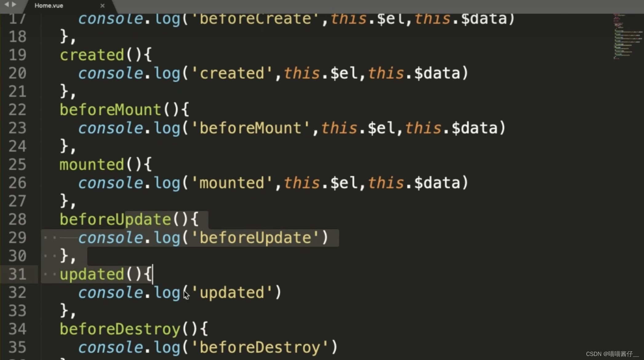 vue面试总结_为什么不建议在mounted阶段操作domCSDN博客