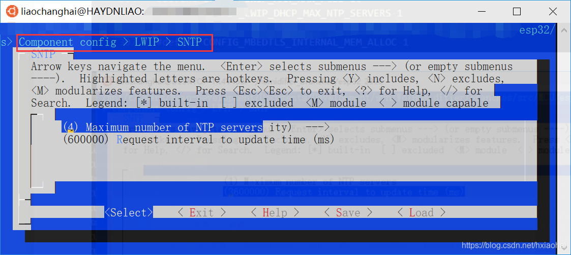ESP32 SNTP设置