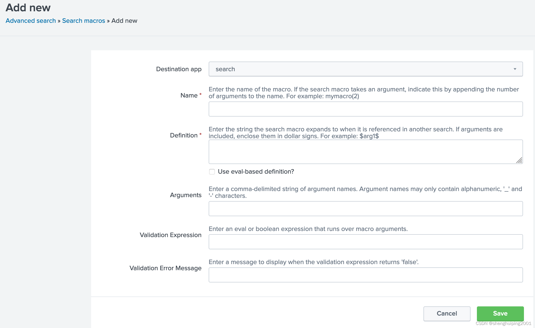 Splunk macros 从理论到实践CSDN博客