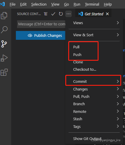 VSCode-git(add/commit/pull/push)命令可视化操作_vscode怎么commit和push-CSDN博客