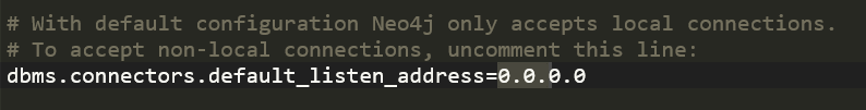 Changez l'adresse du port en 0.0.0.0, tout est accessible