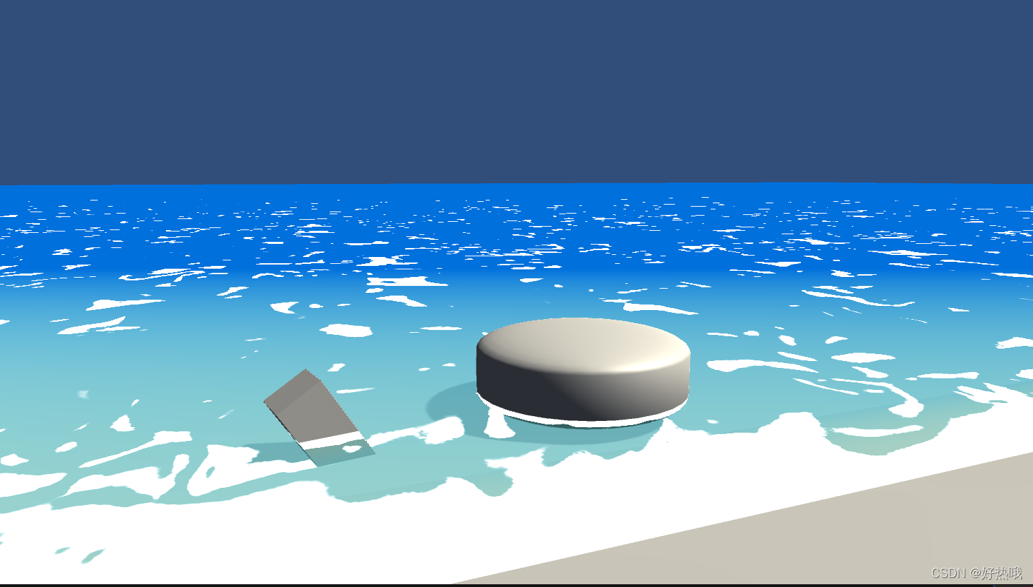 Shader实例:卡通水 Unity toon water shader_unity水shader_好热哦的博客-CSDN博客