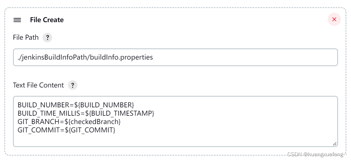 filePropertiesToJsonOperation file doesn‘t exists, the target file
