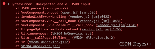 SyntaxError: Unexpected end of JSON input