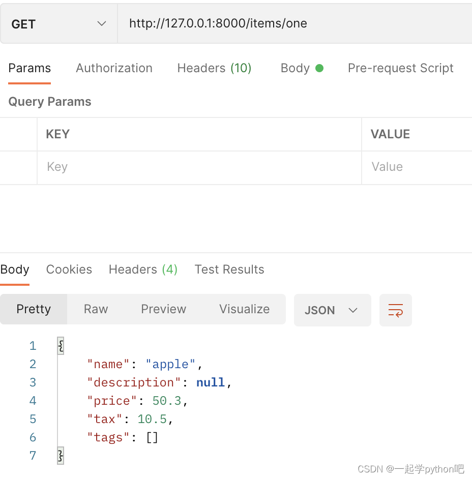 FastAPI 学习之路（二十一）请求体 更新数据_fastapi更新数据CSDN博客
