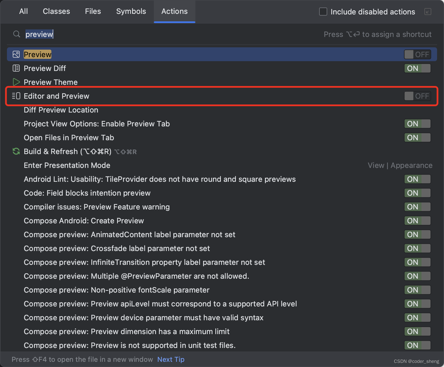 Android Studio Giraffe xml preview预览不显示_安卓studio 不显示xml预览效果-CSDN博客