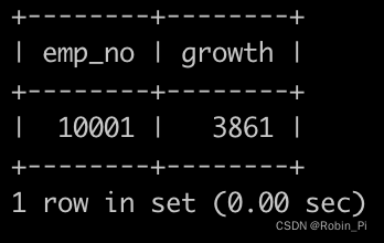 SQL21查找在职员工自入职以来的薪水涨幅情况