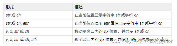 python：用 Python 进行 Curses 编程_python curses-CSDN博客