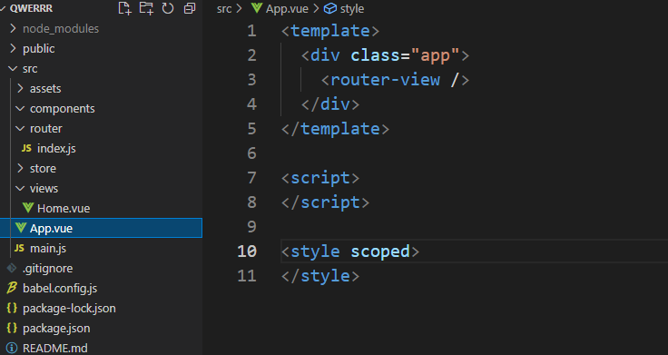 vue3 element plus搭建后台管理系统 一