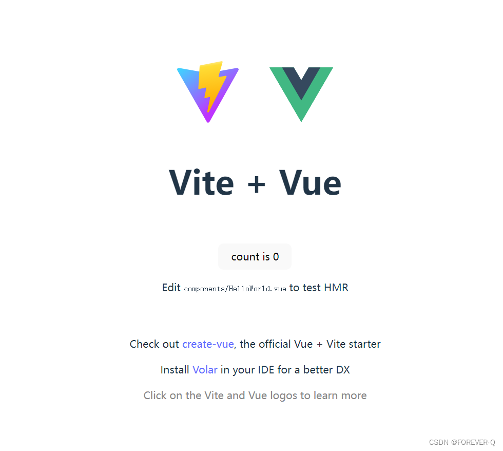 vite+vue3项目环境搭建