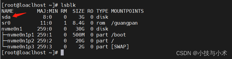 Linux磁盘管理