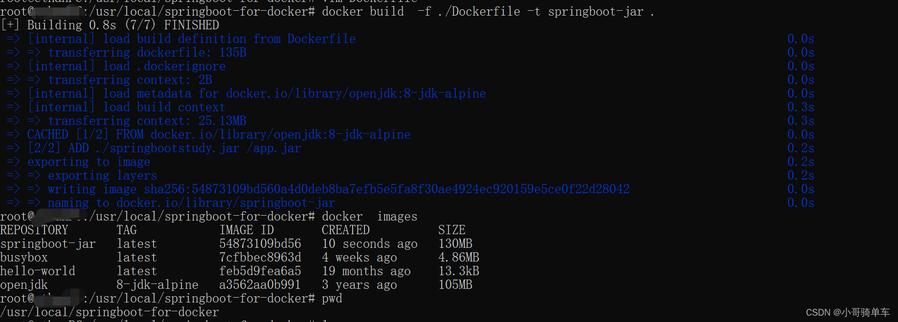 docker 使用Dockerfile 部署springboot项目 springboot jar dockerfile配置 CSDN博客