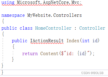 使用ASP.NET MVC控制器数据接收·_asp-route- 前台接收_BOLSB的博客-CSDN博客