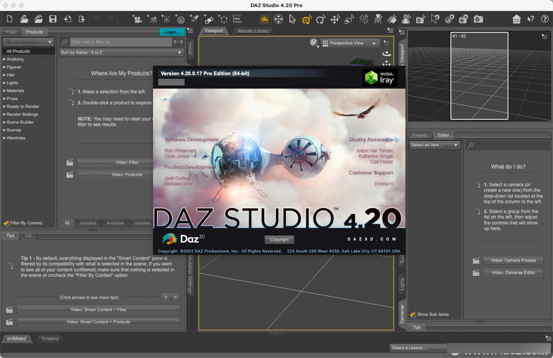 3D造型渲染软件DAZ Studio mac中文版介绍