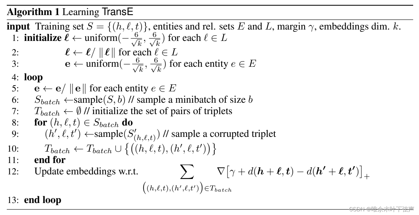 知识图谱嵌入：TransE算法原理及代码详解