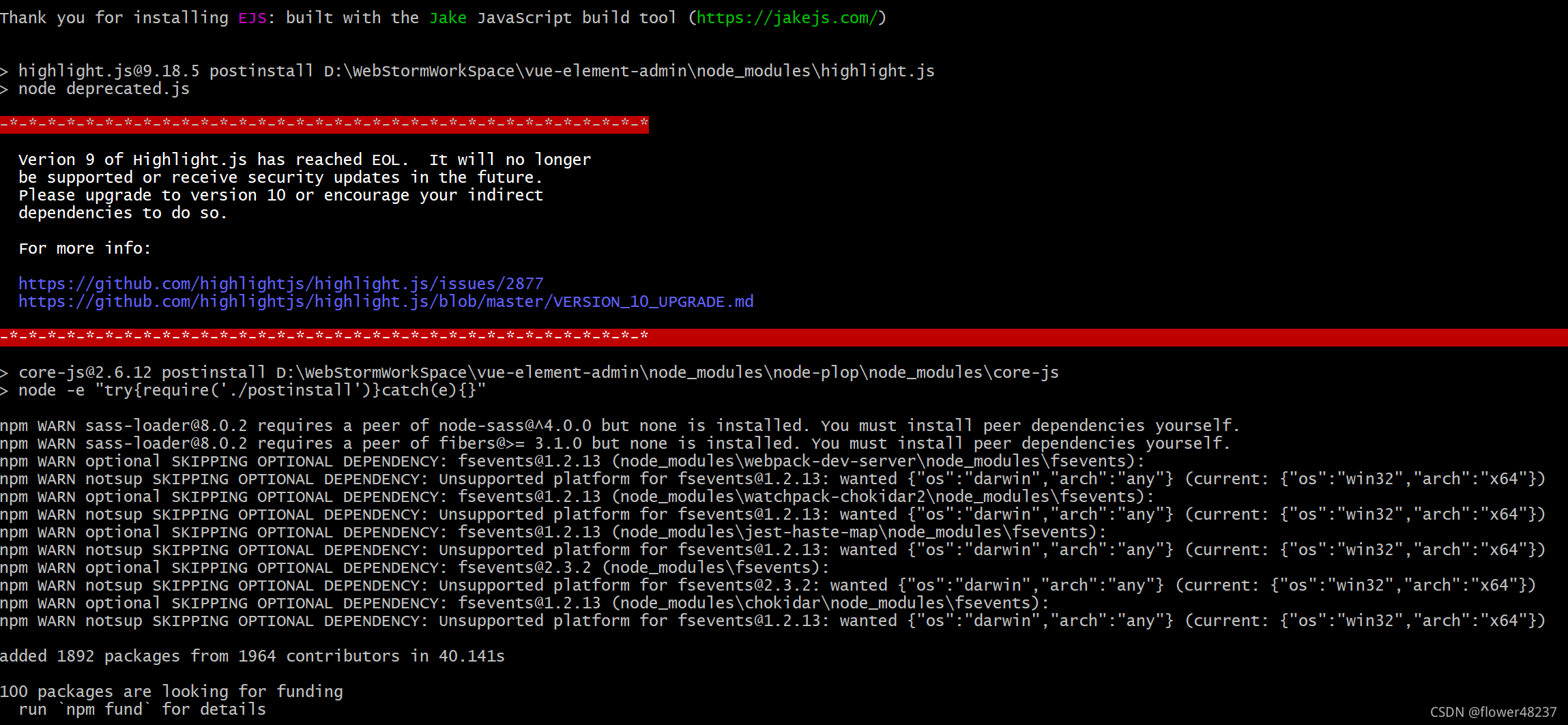 Vue Element Admin项目node Sass安装失败 Flower 48237的博客 程序员资料 程序员资料