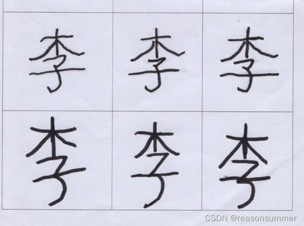 【教学类-35-01】20230529带笔画步骤图的描字（姓氏）（A4整张）_名字笔画打印最简单三个步骤-CSDN博客