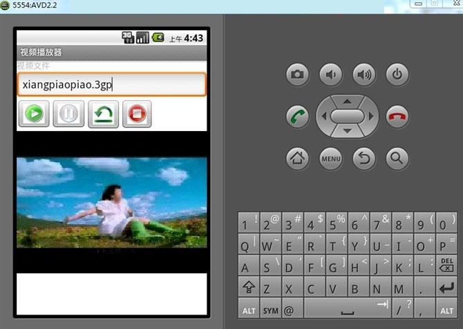 android音乐视频播放器拍照录像程序