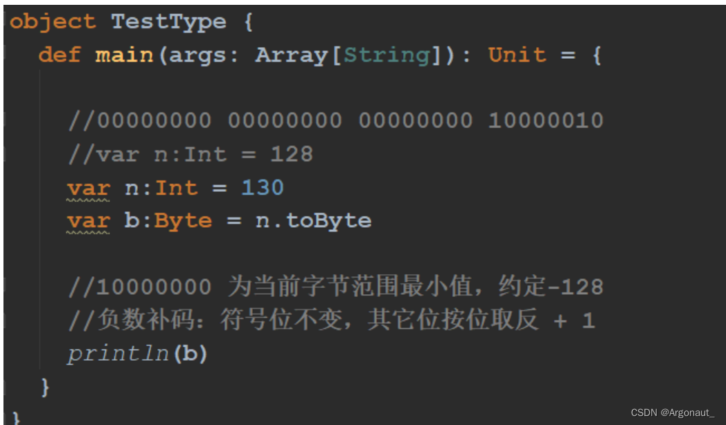 Scala 变量和数据类型(第二章)