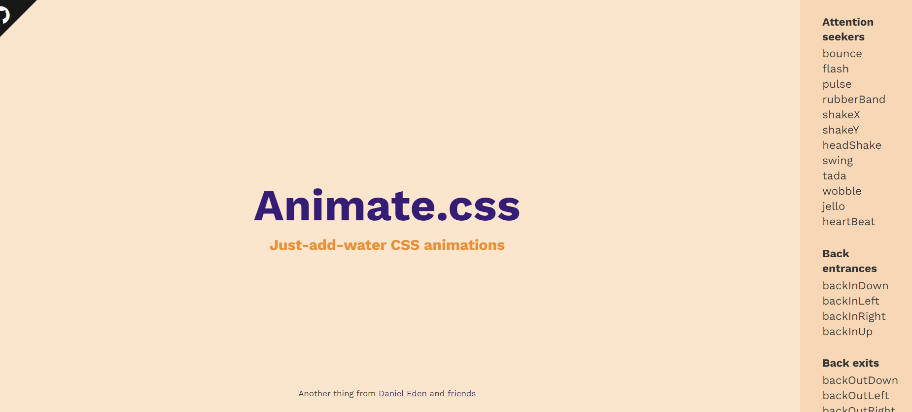 Animate.css+wow.js实现页面滚动到可视区显示动画效果