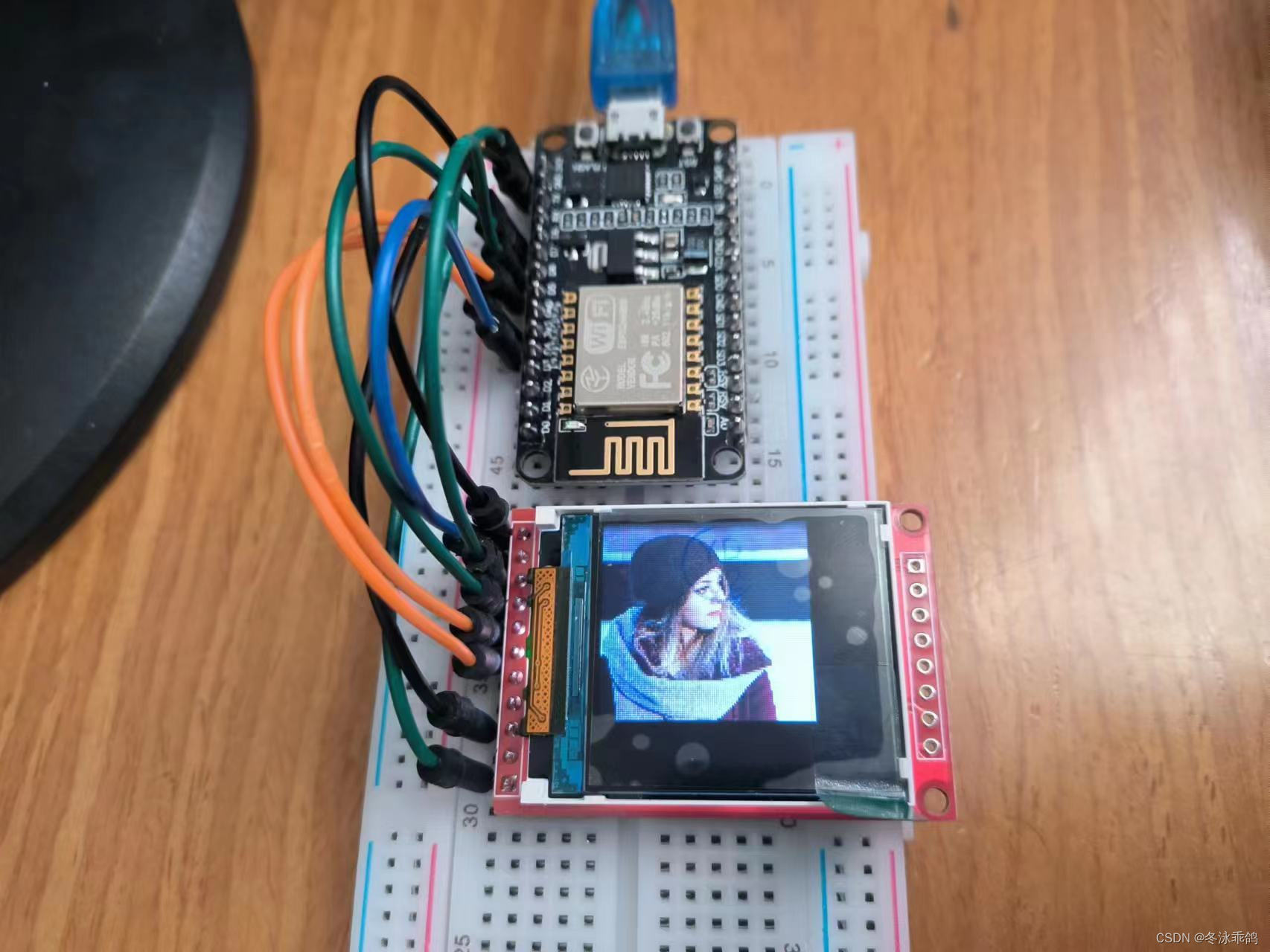 Arduino+esp8266+1.4寸TFT屏(st7735驱动)解决显示图片偏色以及屏幕边缘花边问题