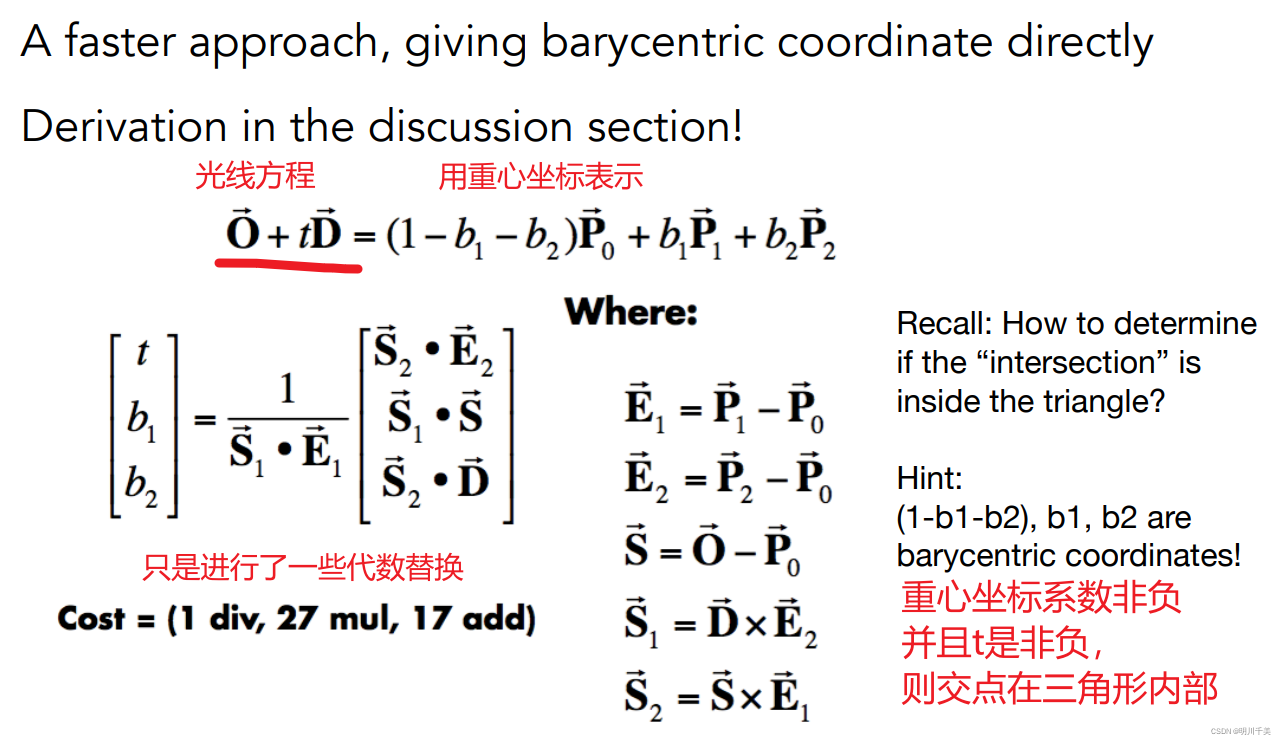 计算机图形学笔记十一：Ray Tracing1（阴影，光线追踪基本原理）