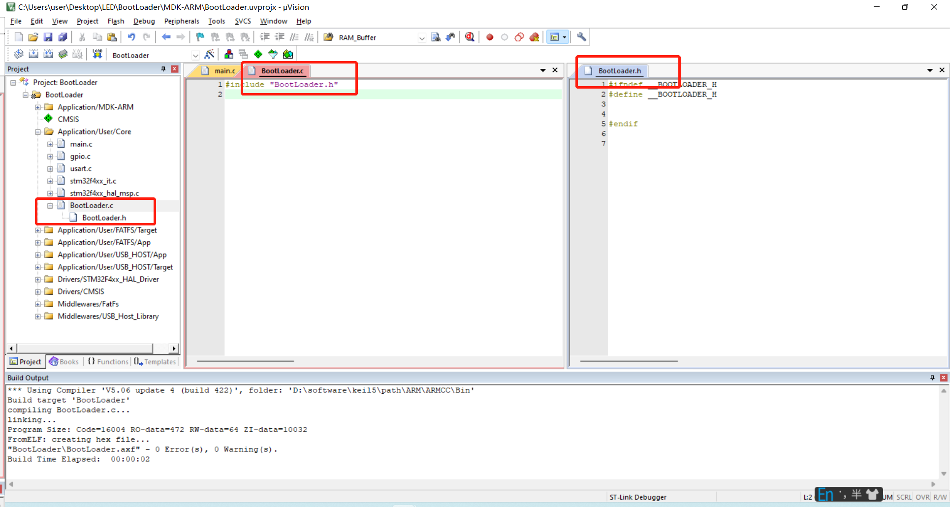 HAL库U盘升级 STM32F407 CUBEMX：FATFS + USB_HOST + USB_OTG_FS_stm32f407zgt6