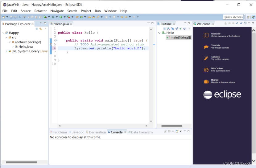 如何编写hello world_hello world 怎么搞-CSDN博客