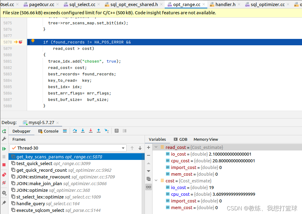 22 mysql range 查询