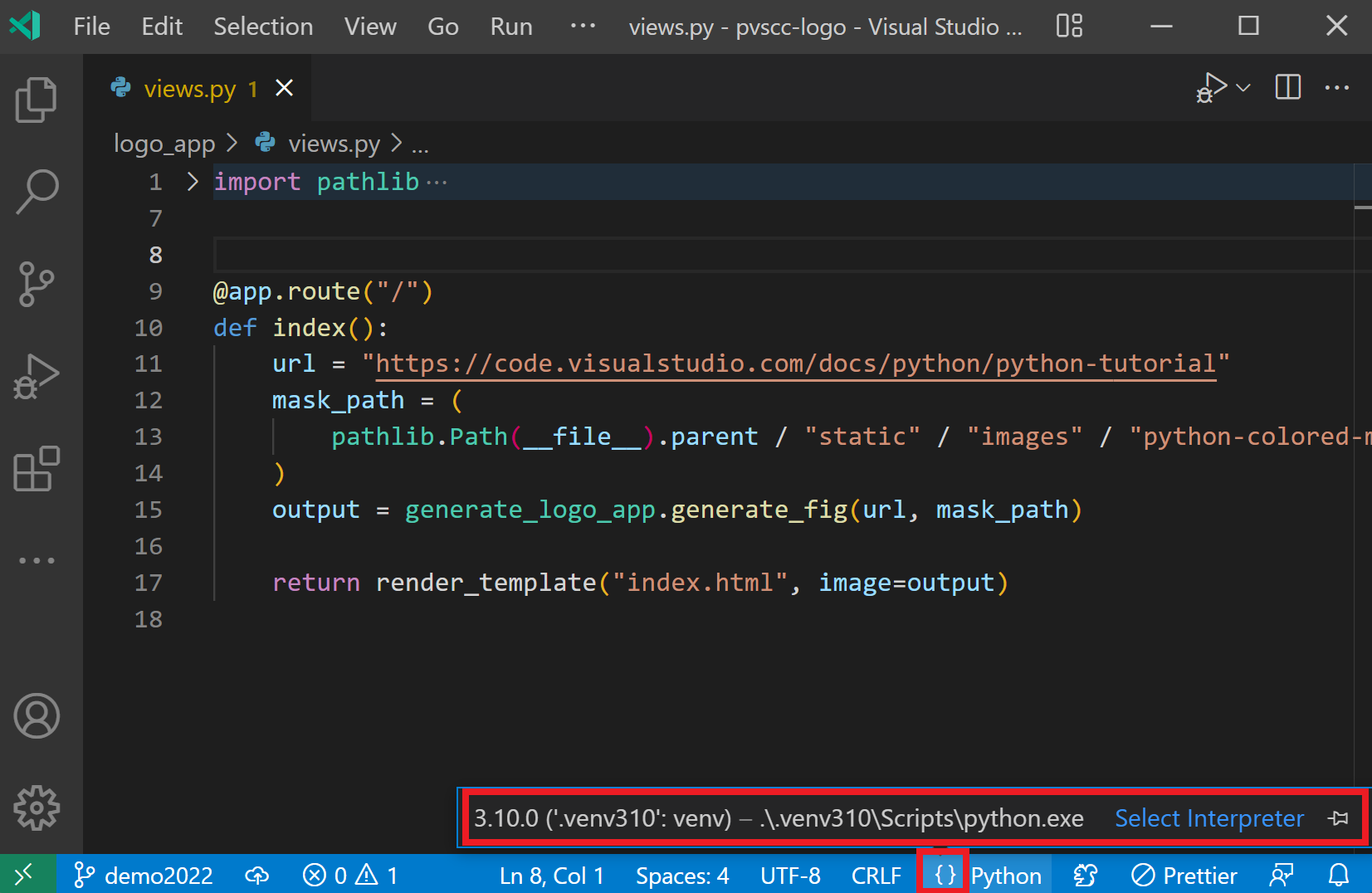 Vscode 左下方状态栏不显示 Python 环境信息_vscode左下角没有环境-CSDN博客