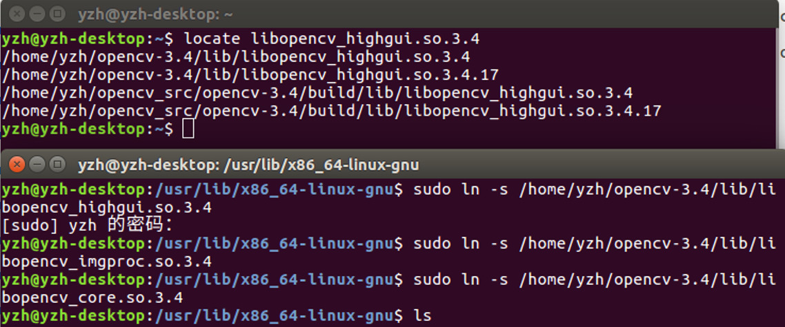warning: libopencv_highgui.so.3.4, needed by /usr/local/lib/libgpd.so, not found类似问题解决方案