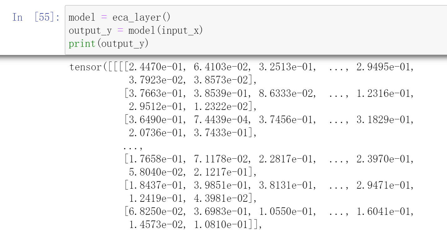 CNN中注意力机制-通道域-ECA-代码讲解及实现_eca代码-CSDN博客