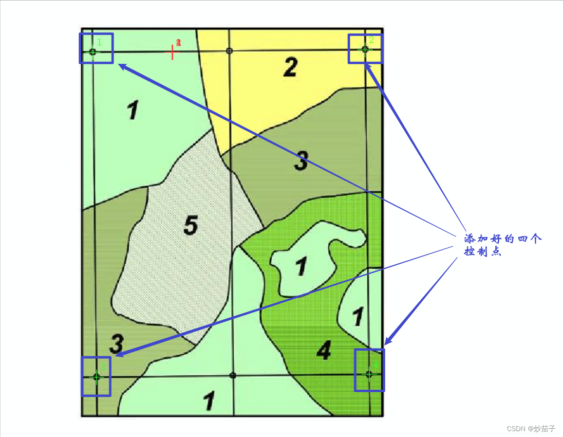 ArcGIS:如何对栅格图像进行地理配准和定义投影?_栅格数据需要投影吗-CSDN博客