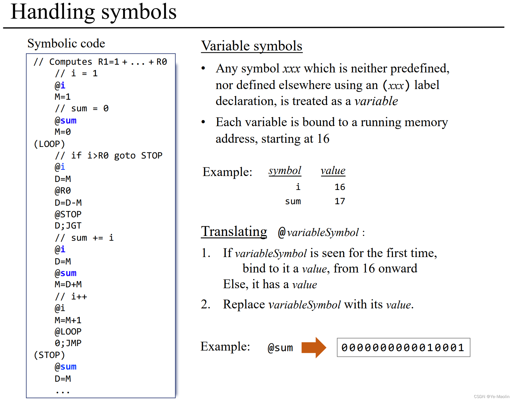 Java实现hack汇编器