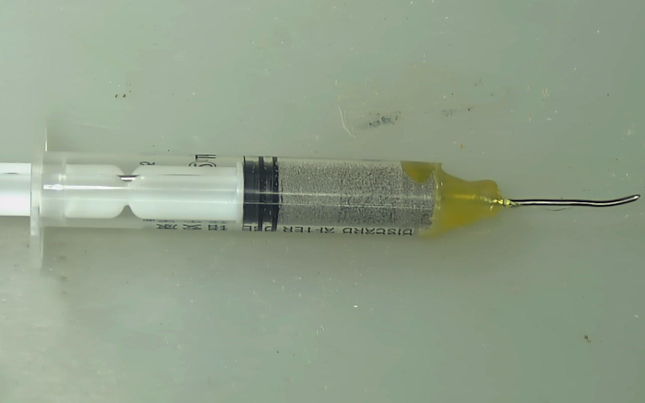 ▲ 组装后的粉末检波器