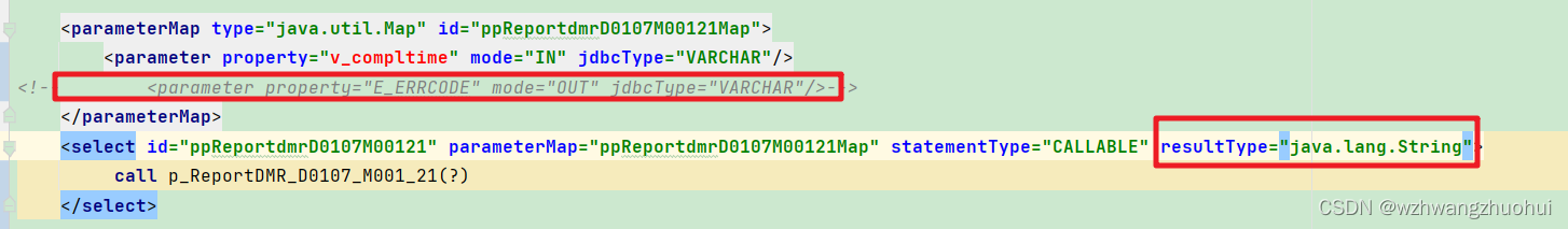 KSQLException: A CallableStatement was executed with nothing returned.