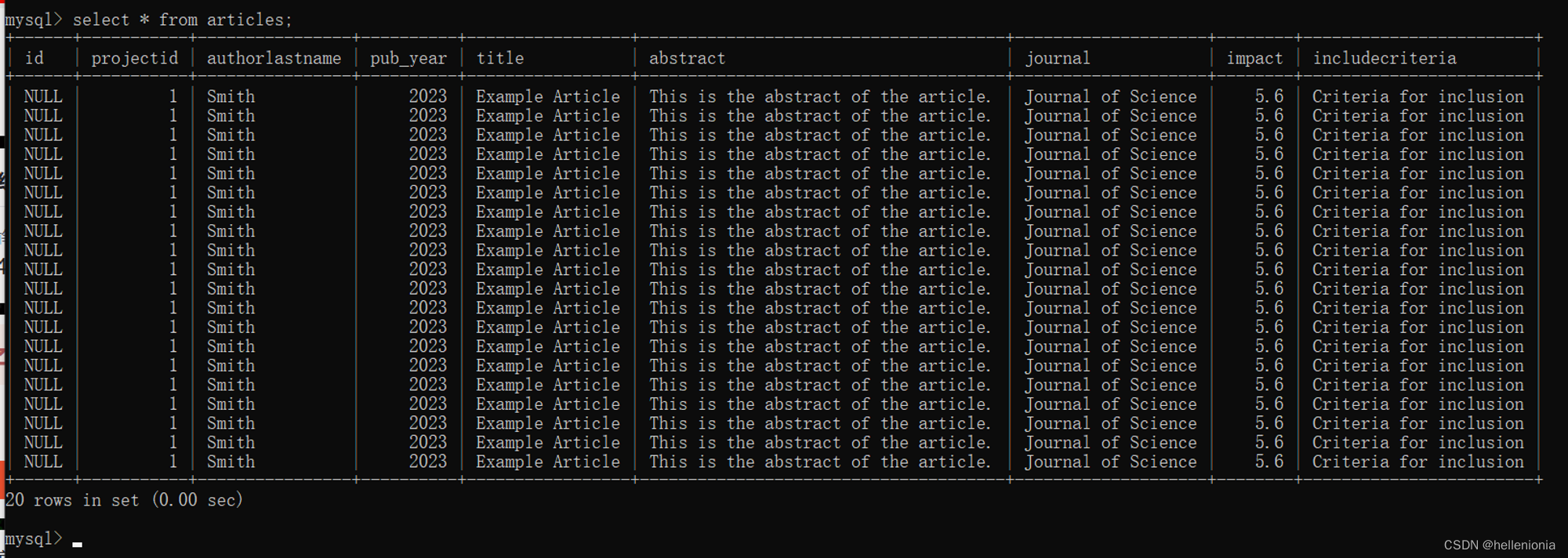 【mysql】VScode下用python语句实现对mysql的基本操作_vscode python连接数据库有描述-CSDN博客
