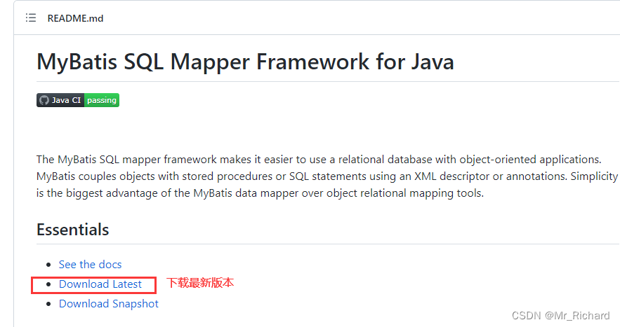 MyBatis入门笔记-CSDN博客
