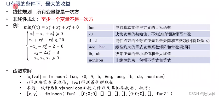 非线性规划