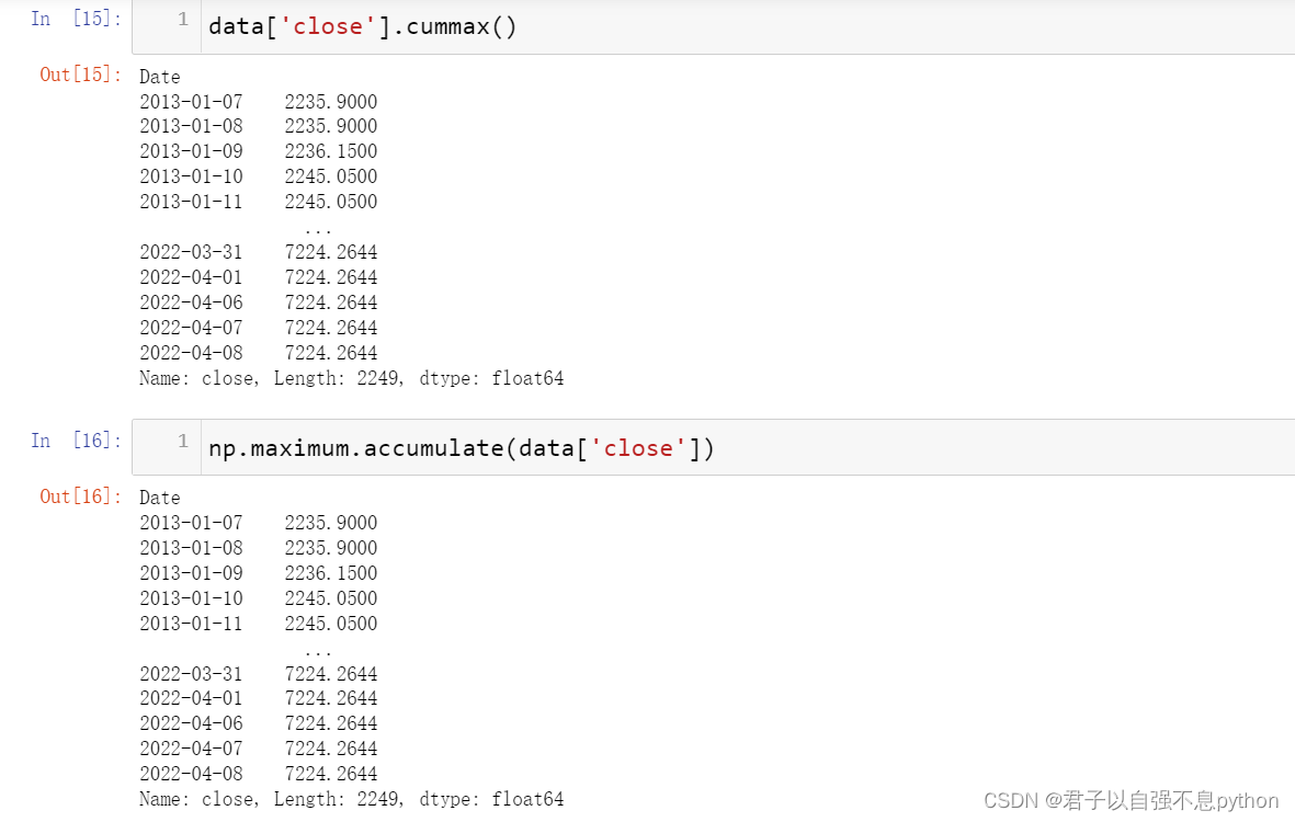 python金融分析小知识(35)——最大回撤的计算_maxdrawdown-CSDN博客