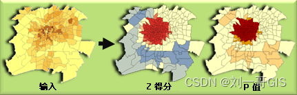 【ArcGIS微课1000例】0074：ArcGIS热点分析(Getis-Ord Gi*)---犯罪率热点图