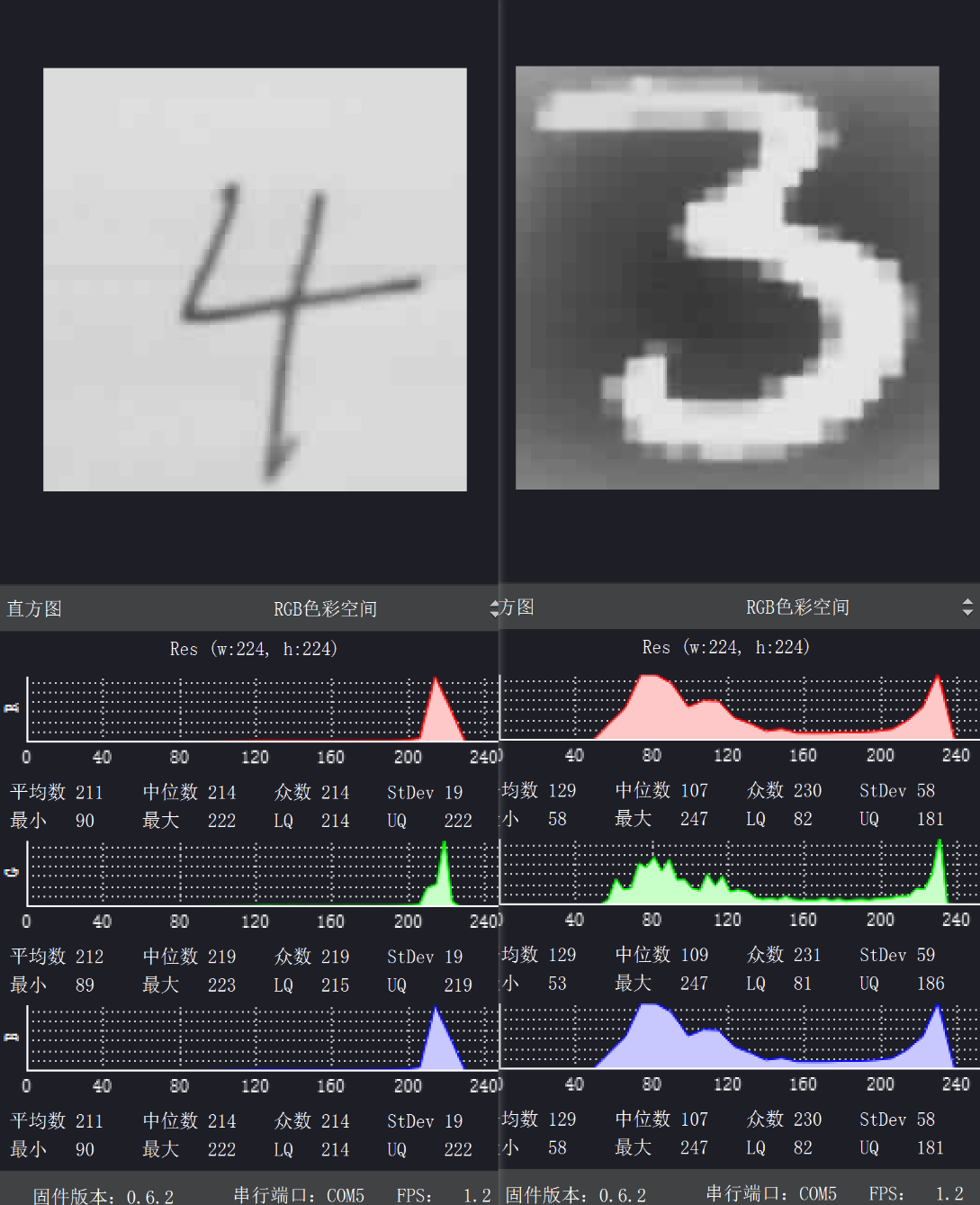 手写数字识别，maixpy