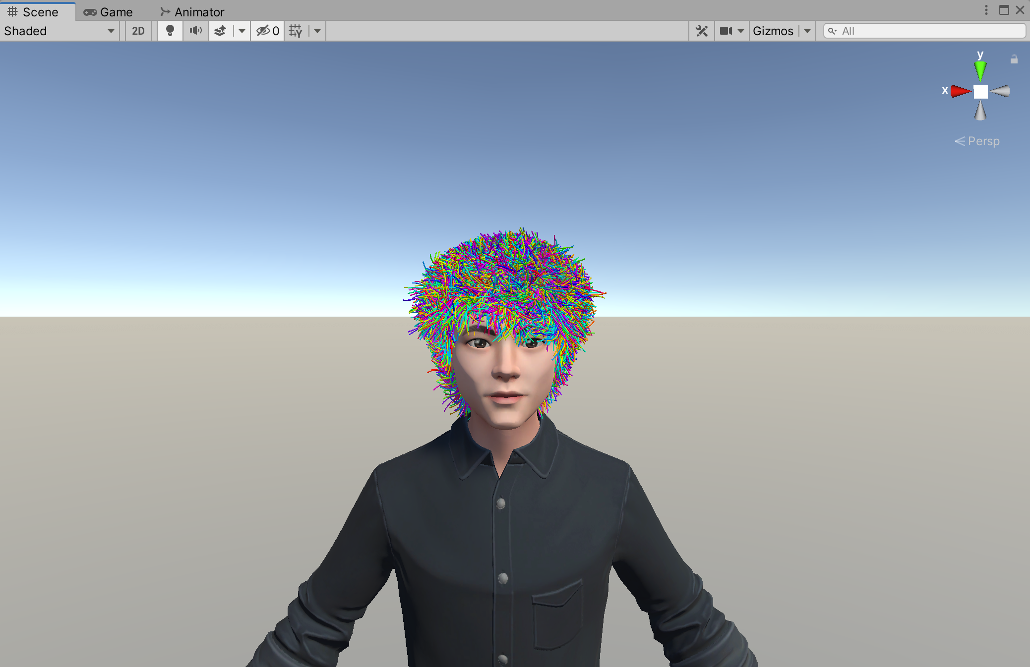 Unity Hair 毛发系统 初体验