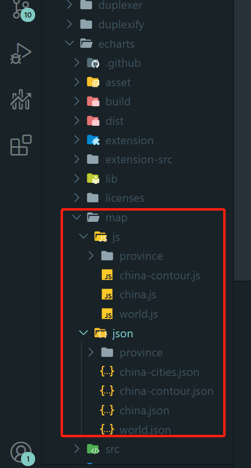 如何白嫖world.js、china.js以及各个省的js和json文件
