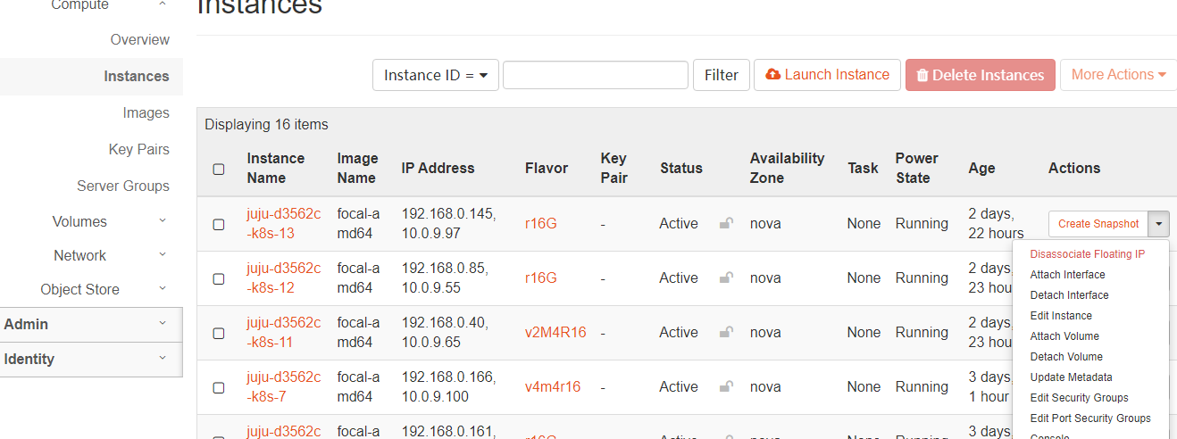 Multi-Node OpenStack Charms Deployment Guide 0.0.1.dev - 44 - Access to ...